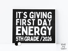 Funny First Day of 5th Grade Sign Printable, Back to School Sign, Clean + Chalkboard 1st Day Fifth Grade Poster for Boy or Girl