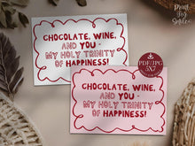 PRINTABLE Cute Galentine's Day Card, Best Friend Card, Trendy Gift, Friendship Card, Anti Valentine, Funny Card