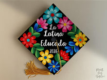 La Latina Educada Grad Cap Topper Printable, Graduation Cap Decor, Spanish Grad Cap, Educated Latina Graduation Cap, Class of 2026