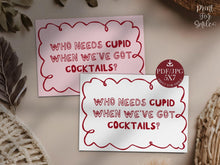 Funny Galentine's Day Card PRINTABLE, Trendy Gift, BFF Card