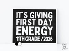 Funny First Day of 11th Grade Sign Printable, Back to School Sign, Clean + Chalkboard 1st Day Eleventh Grade Poster for Boy or Girl