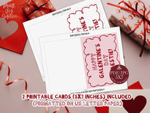 Bestie Galentines Day Card PRINTABLE Trendy Cute