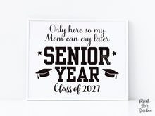 Senior Year Sign Class of 2027 Photo Prop (Digital Download)