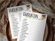 Graduation Word Scramble Game Printable College Graduation Party