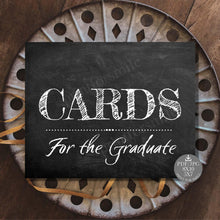 Cards For The Graduate Sign PRINTABLE Chalkboard