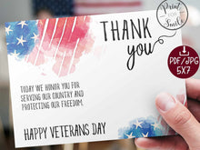 Veterans Day Card PRINTABLE