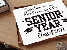 Senior Year Sign Class of 2027 Photo Prop (Digital Download)