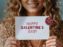 Happy Galentine's Day Card PRINTABLE Trendy