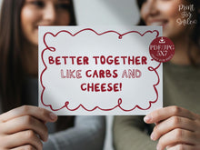 Funny Cute Galentines Day Card PRINTABLE Trendy