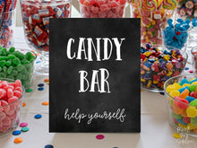 Graduation Candy Bar Sign PRINTABLE, Graduation Sign, Grad Party Decor