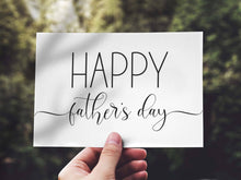 Printable Fathers Day Card Minimalist
