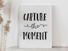 PRINTABLE Capture The Moment Sign Graduation Sign, Grad Party Decor