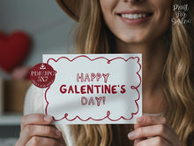 Happy Galentines Day Card PRINTABLE, Trendy Cute Anti Valentines
