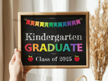 PRINTABLE Kindergarten Graduate Sign, Graduation, Last Day Of Kindergarten 2025