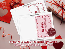 Funny Galentine's Day Cute Card PRINTABLE, Best Friend Card, Gift, Friendship Card, Anti Valentine, Trendy