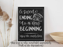 Graduation Candy Bar Labels Sign Buffet PRINTABLE