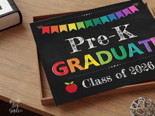 PRINTABLE Pre-K Graduate Sign, Graduation Sign, Last Day Of Pre-K Sign, Photo Prop 2026