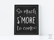 Chalkboard S'more Bar Sign Printable, Graduation Party Decorations, S’mores Buffet Marshmallow Station