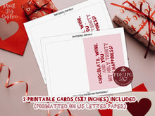 PRINTABLE Trendy Galentines Day Card