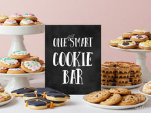 One Smart Cookie Bar Sign Graduation PRINTABLE  Chalkboard Graduation Party Decorations