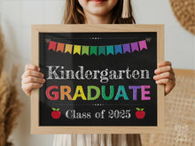 PRINTABLE Kindergarten Graduate Sign, Graduation, Last Day Of Kindergarten 2025