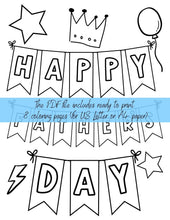 Fathers Day Coloring Pages Printable