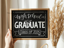 High School Graduate Sign Printable Class Of 2025
