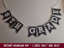 First Day Of 6th Grade Banner PRINTABLE