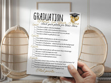 Graduation What's On Your Phone Game Printable College Graduation Party Class Of 2025