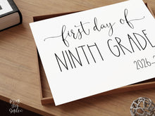 First Day Of 9th Grade Sign Ninth PRINTABLE Back To School Sign Photo Prop
