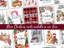 Happy Holidays Card Christmas PRINTABLE