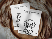 Printable Happy Pawthers Day Card  Dog Dad Gift