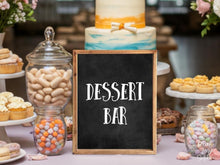 Dessert Bar Sign, Graduation Sign, PRINTABLE Chalkboard Graduation Party Decorations, Table Sign, Grad Party Decor