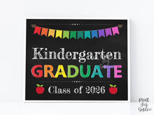 PRINTABLE Kindergarten Graduate Sign, Graduation, Last Day Of Kindergarten 2026