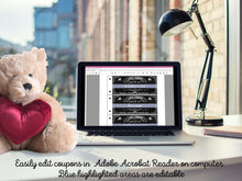 Love Coupons Personalizable Gift For Him Her PRINTABLE