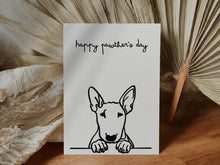 Dog Dad Card Happy Fathers Day Gift Printable Cute Greeting Pawthers