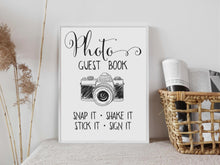 Photo Guest Book Sign Graduation PRINTABLE