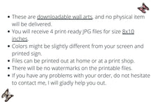 Halloween Wall Art PRINTABLE Skeleton