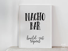 Nacho Bar Sign PRINTABLE Grad Party Decor, Graduation Sign, Table Sign Decorations