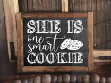 She Is One Smart Cookie Sign PRINTABLE Chalkboard