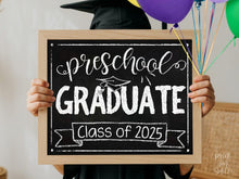 Preschool Graduate Sign Printable 2025 Graduation