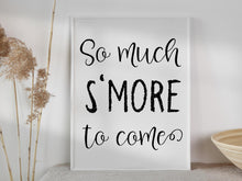 S'more Sign Graduation Party Decorations PRINTABLE