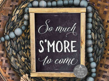 Graduation S'more Sign Party Decorations, Printable Chalkboard S’mores Bar Sign
