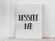 PRINTABLE Dessert Bar Sign, Graduation Sign, Graduation Party Decorations, Table Sign, Grad Party Decor
