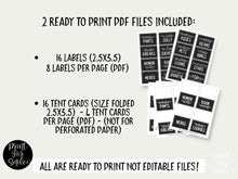 Graduation Candy Bar Labels Buffet PRINTABLE