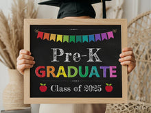 PRINTABLE Pre-K Graduate Sign, Graduation Sign, Last Day Of Pre-K Sign, Photo Prop 2025