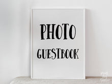 PRINTABLE Photo Guestbook Sign, Graduation Decor, Grad Party Decorations, Graduation Sign