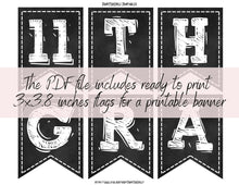 First Day Of 11th Grade Banner PRINTABLE