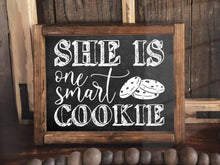 She Is One Smart Cookie Sign PRINTABLE Chalkboard