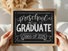 Preschool Graduate Sign Printable 2025 Graduation